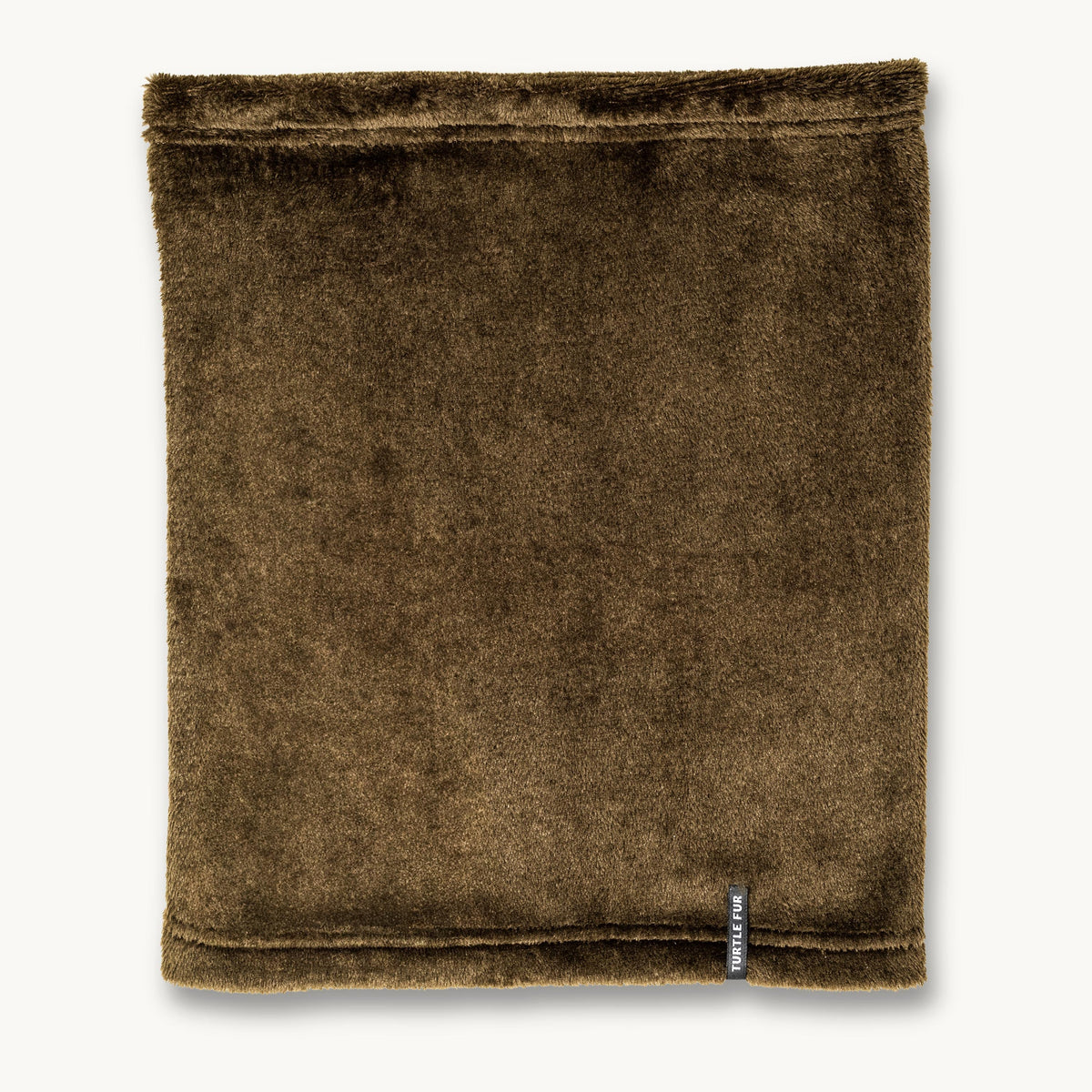Turtle Fur Comfort Plush Neck Warmer in Olive