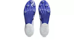 Unisex Asics Hyper Sprint 8 White/Cobalt Burst view 4