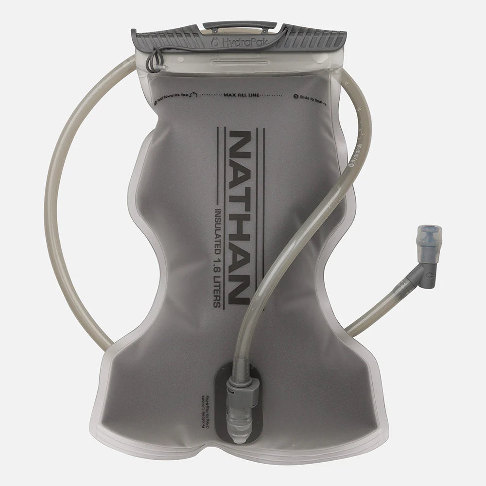 Unisex Nathan Pinnacle Pro 12 Liter Hydration Vest Bladder. Grey.