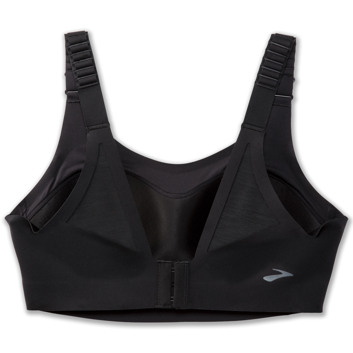 Women's Brooks Dare Scoopback 2.0. Black. Rear view.