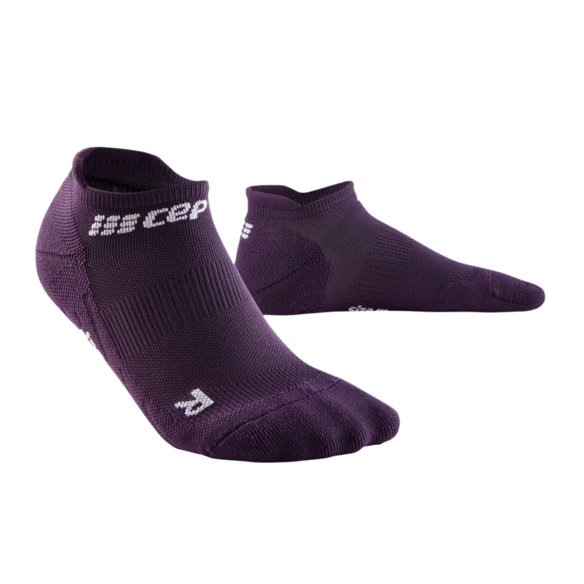 Women's CEP The Run Sock 4.0 No Show. Violet.