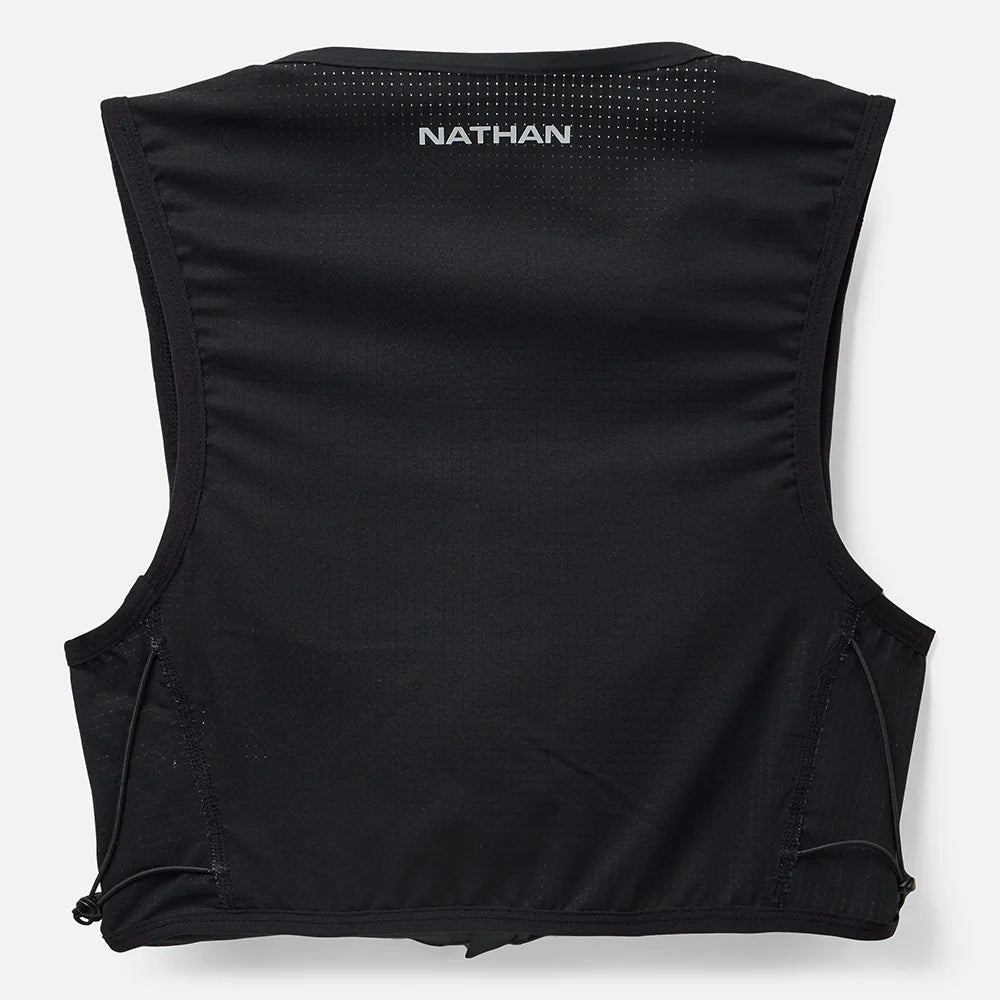 Women's Nathan AeroZip 1 Liter Hydration Vest. Black.