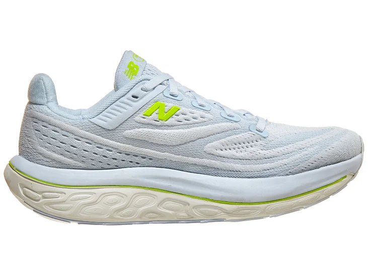 Women's New Balance Fresh Foam X Vongo v6 in Ice Blue/Thirty Watt — medial view