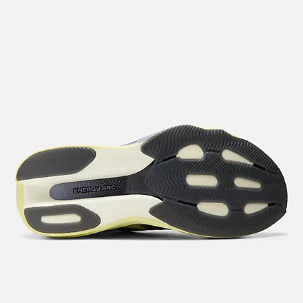 Women's New Balance SuperComp Rebel v1 in Pistachio Butter — outsole view