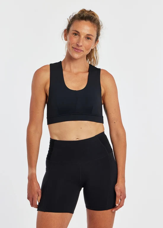 Oiselle Flyout Bra. Black.