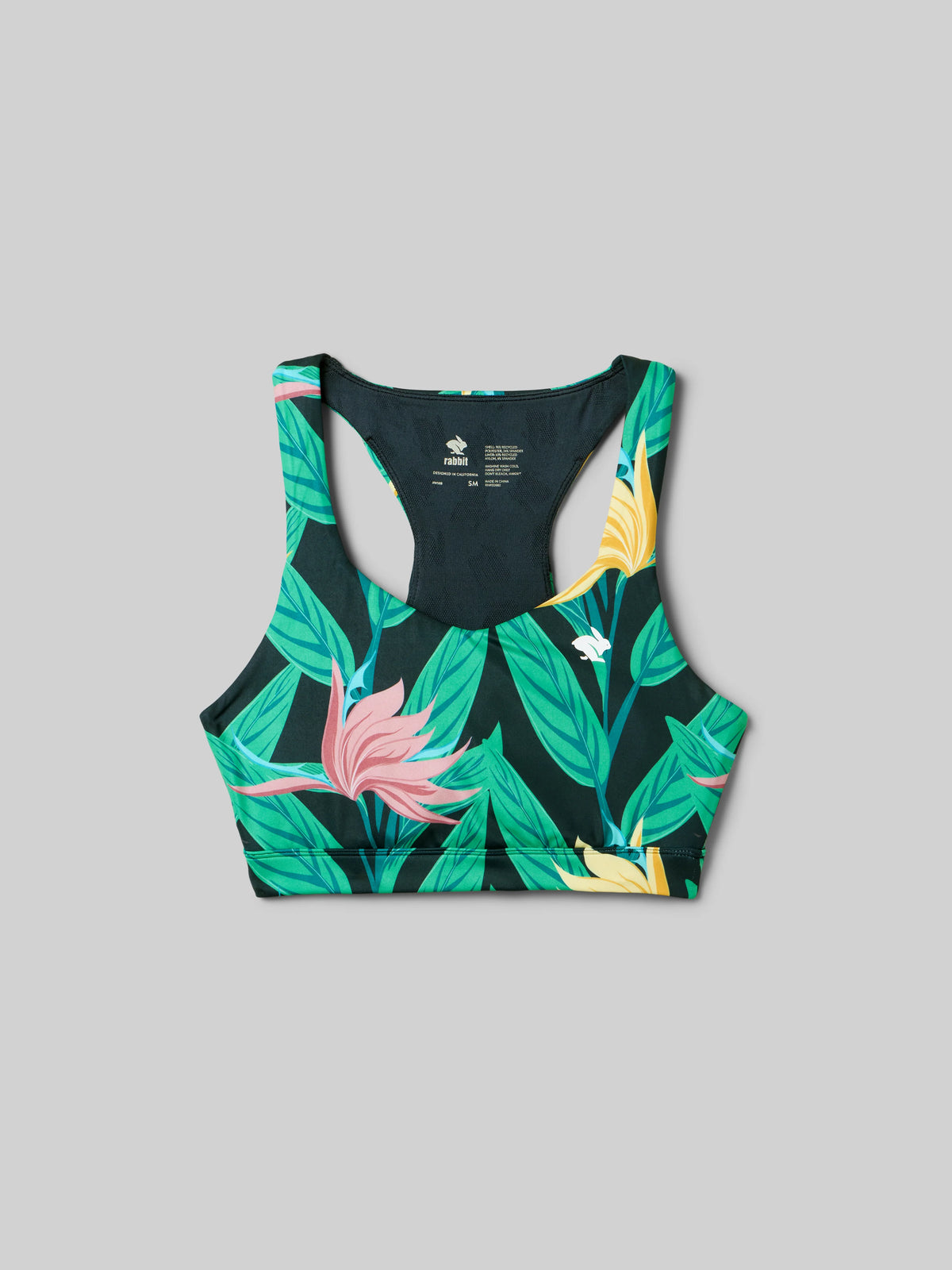rabbit. Pocket Bra. Floral.