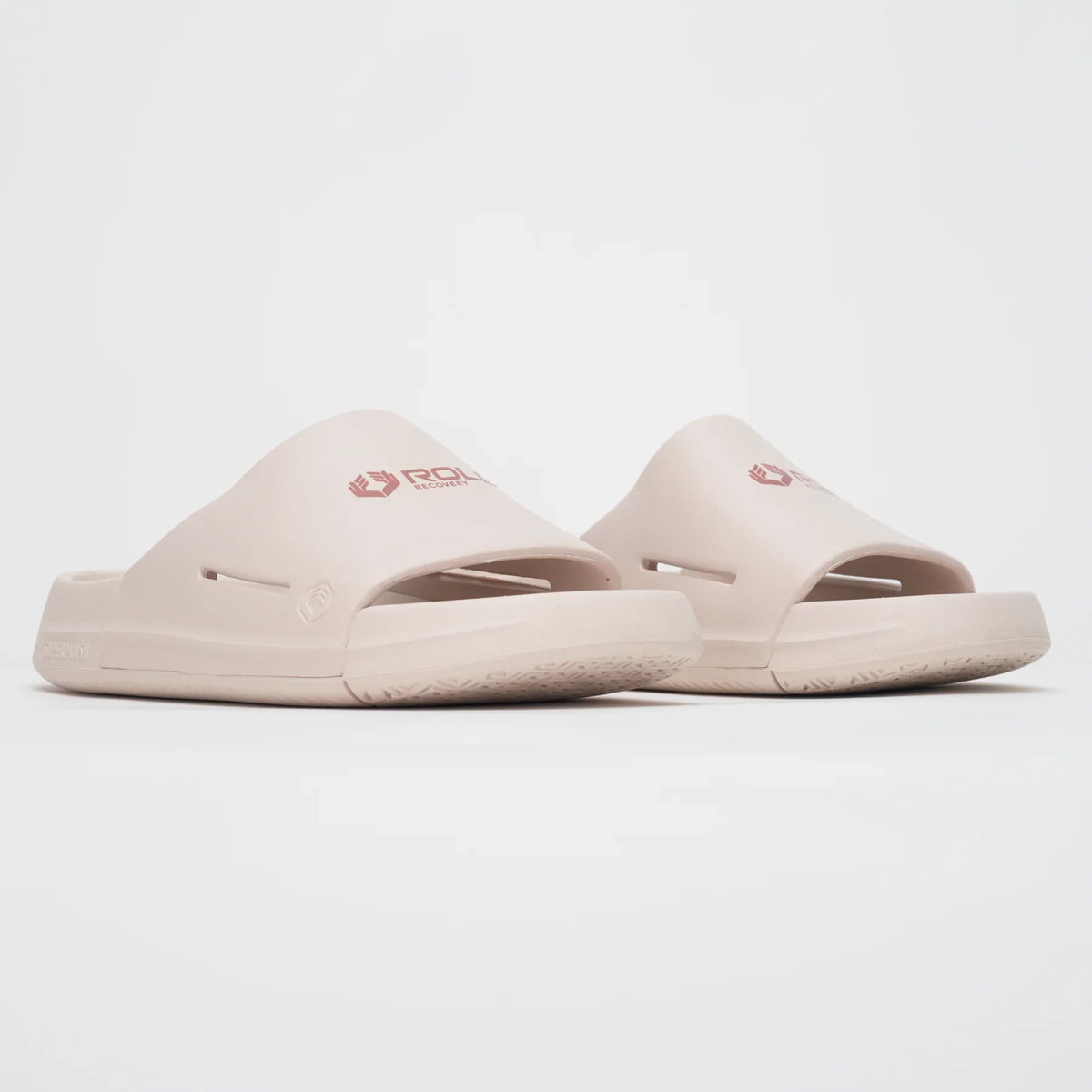 Women's Roll Recovery SUPERPLUSH Slide in Coconut Cream.