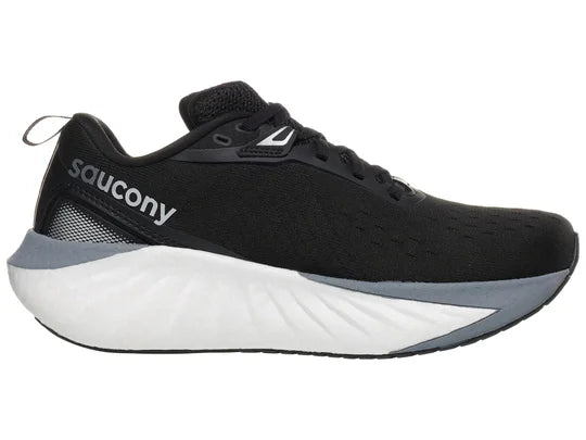 Women's Saucony Triumph 22 Black/White medial view