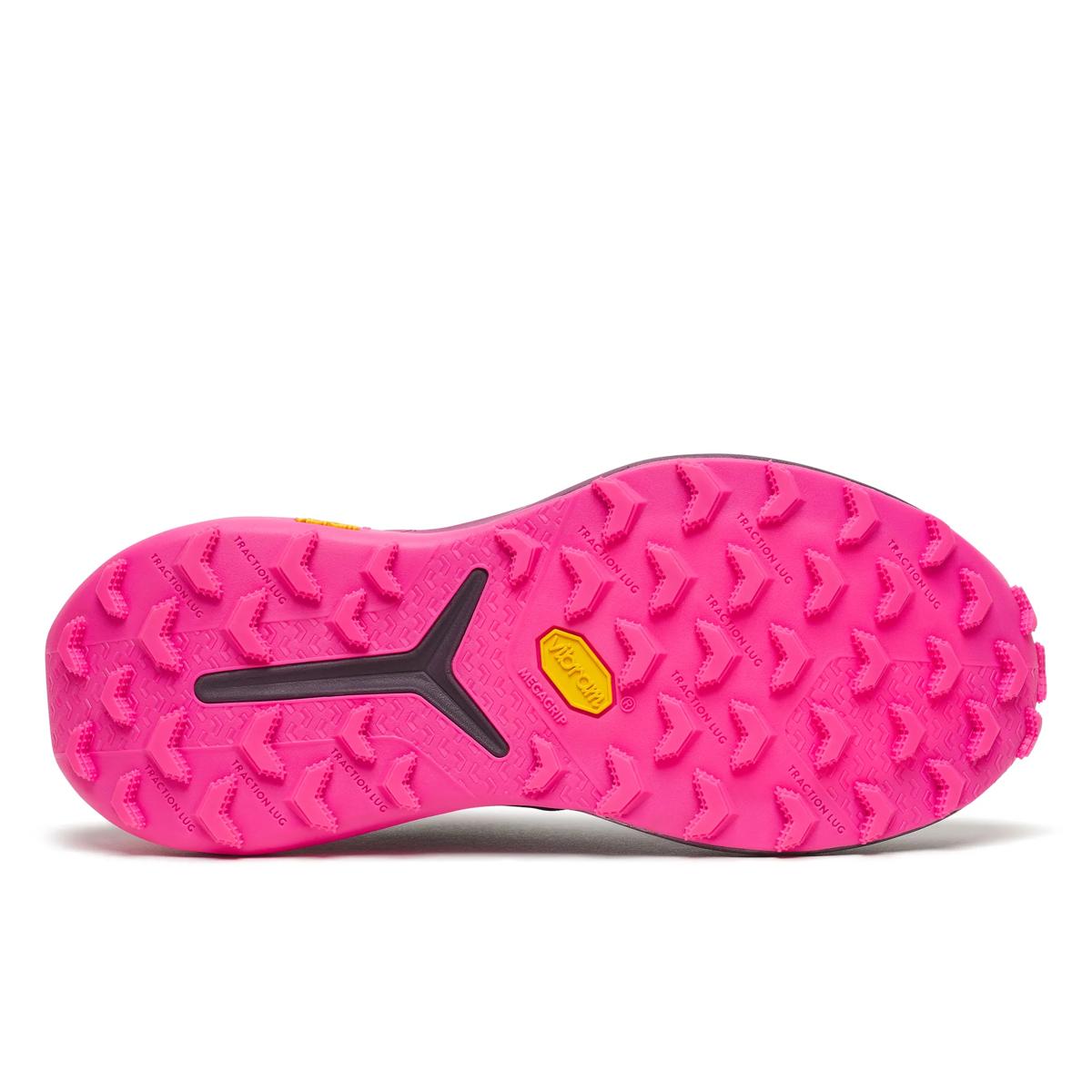 Women's Saucony Xodus Ultra 4 Eggplant/Shock outsole view