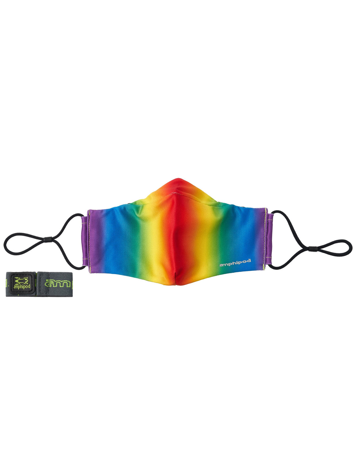 Amphipod Face Mask. Rainbow print.