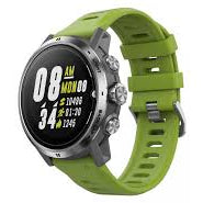 Coros Apex Pro Multisport Watch. Silver/Green band.