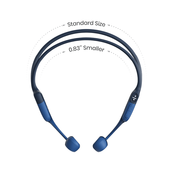 Shokz OpenRun Headphones Blue.