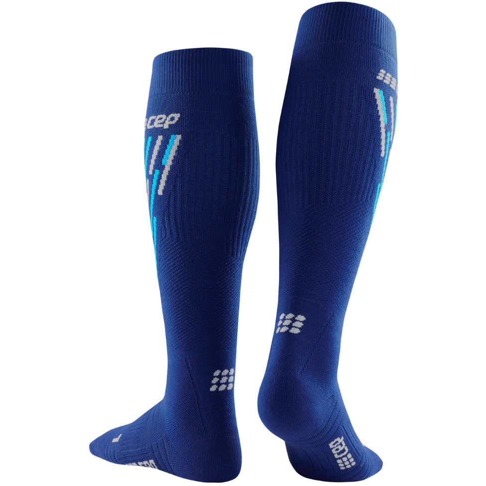 CEP Ski Thermo Tall Compression Socks Men's Blue/Azure product image