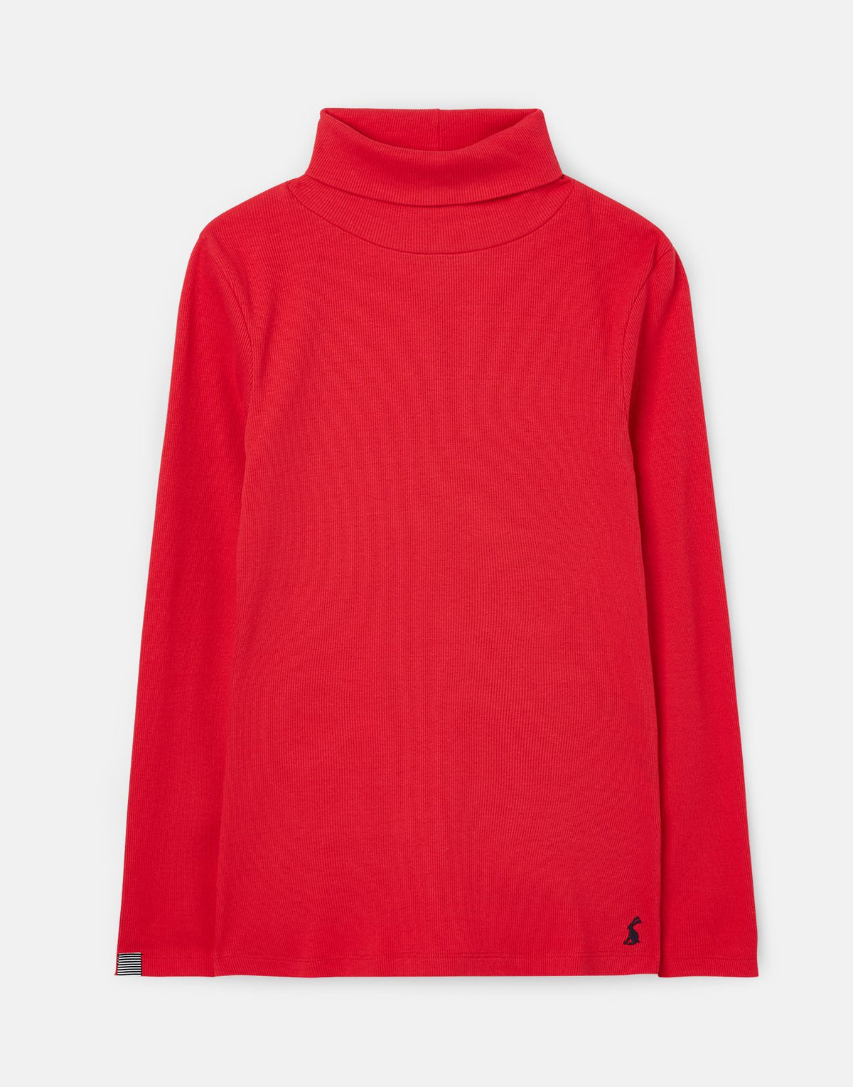 Joules Clarissa Roll Neck Jersey Top - Red - Women's - View 6
