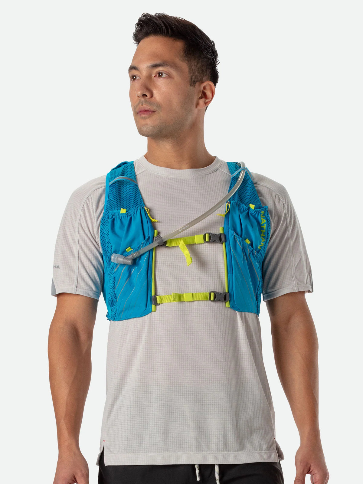 Nathan Pinnacle 12L Hydration Vest. Blue.
