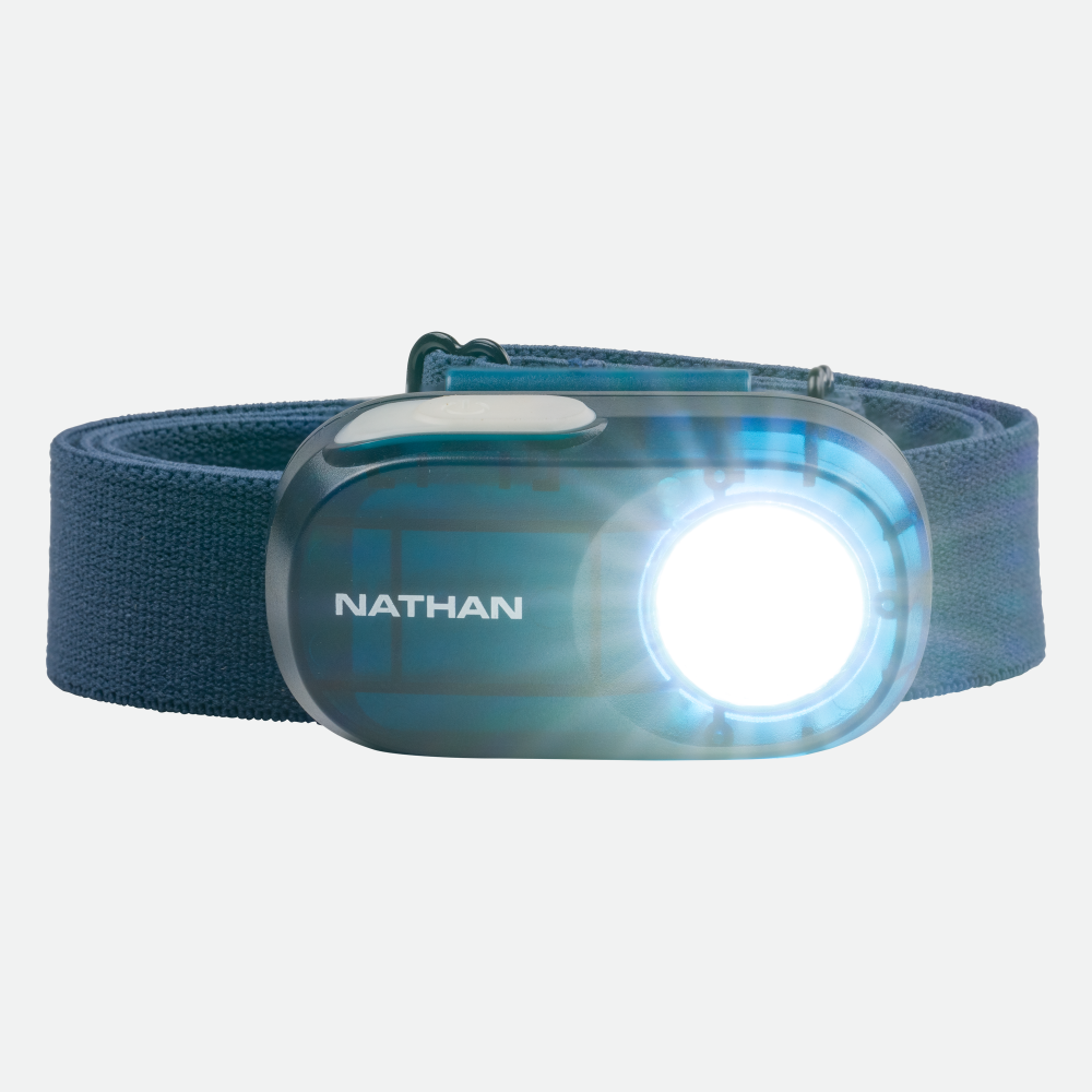 Nathan Luna Fire 400 RX chest and waist running light in Sailor Blue