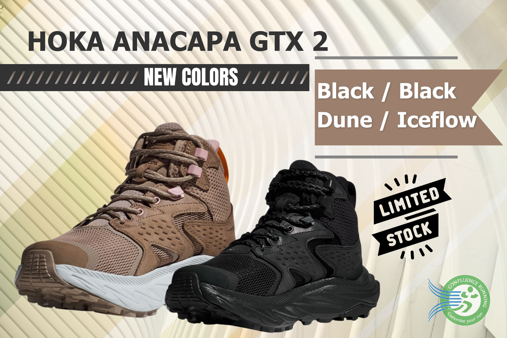 HOKA Anacapa GTX 2 new colors released at a running store near you confluence running binghamton goshen watertown corning lake placid