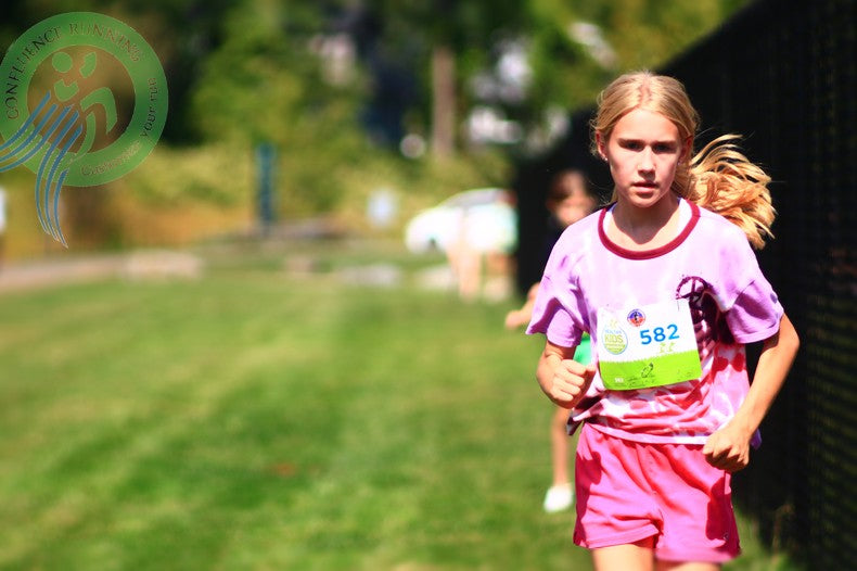 Elementary runners building endurance and confidence at Healthy Kids Running Series.