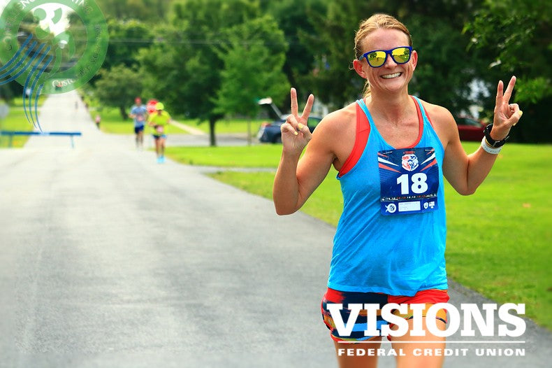 Jennifer Cary Chittenango NY Half Marathon 1812 Challenge Running Race