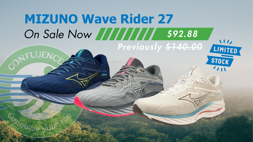 Mizuno Wave Rider 27 clearance discount at a running store near you confluence running Mizuno online outlet store
