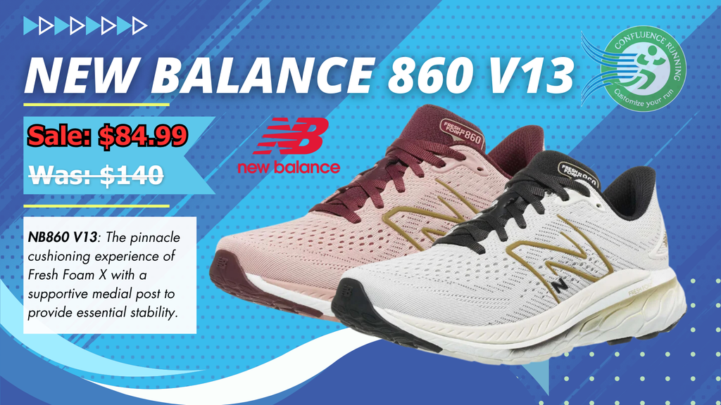 New Balance 860 v13 Road Running Shoes on sale clearance and discount at a running store near you online New Balance outlet running store