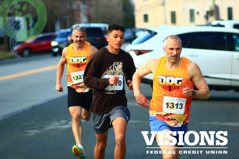 Orange Runners Club Mile Road Race Downhill Spring Sprint Goshen New York Upstate Running