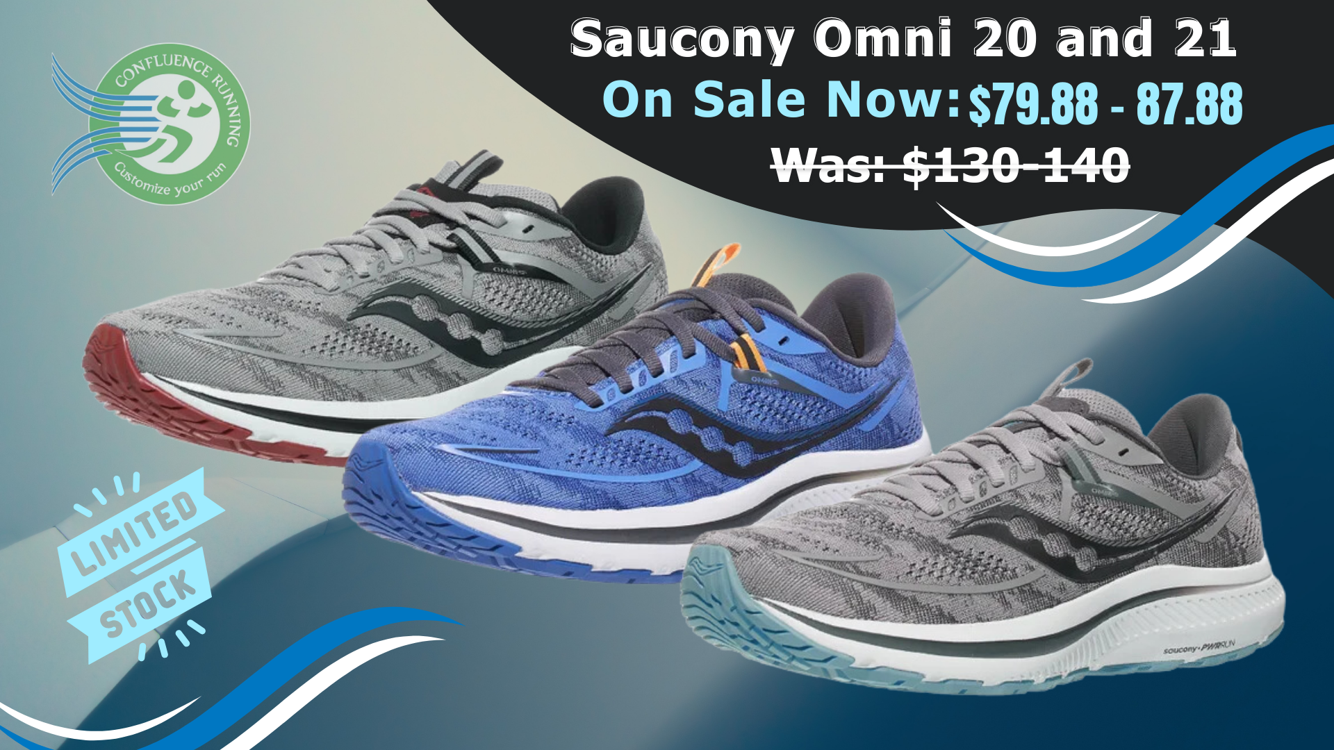 Unlock Top Notch Stability and Comfort Saucony Omni 20 and 21 Now on Confluence Running Company