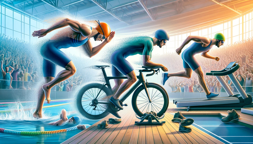 Seamless Stride: An Indoor Triathlon Spectacle from the Binghamton University Indoor Triathlon HWS 220 Triathlon Training Class