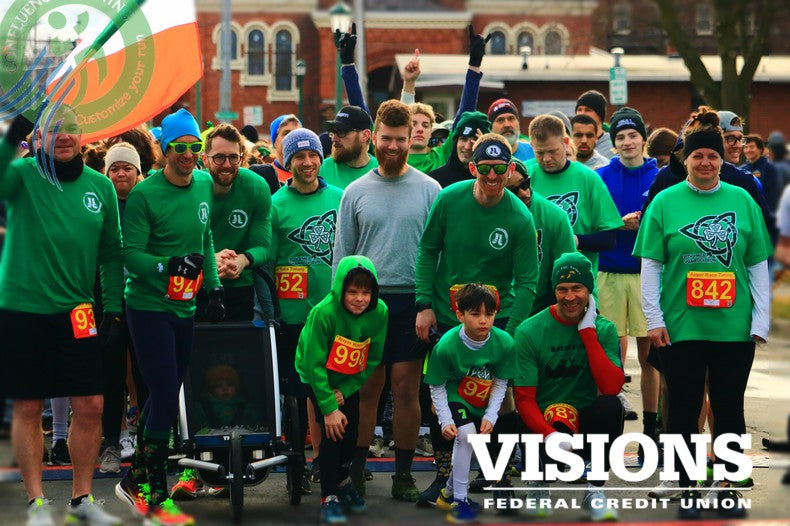 Boots Brewing Run Club Watertown NY Shamrock Run 5k Watertown Family YMCA Road Race