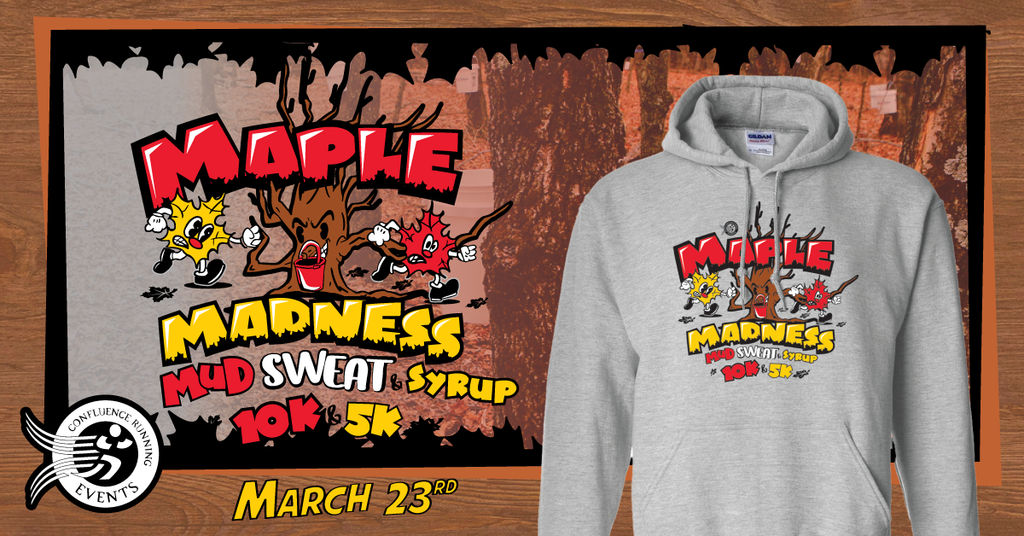 Maple Madness Mud Sweat & Syrup 5k 10k Trail Race DewyMeadowFarms