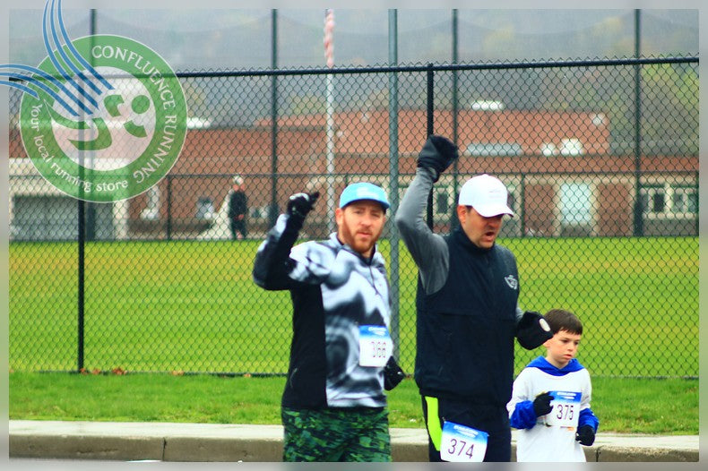 Runners at the Running of the Bears 5K charity race in Vestal, New York