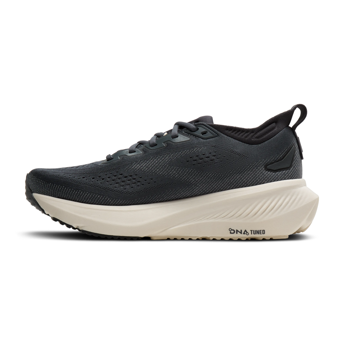 Brooks Glycerin 23 men's running shoe in Turbulence/Ebony/Clear, medial view (image 3).