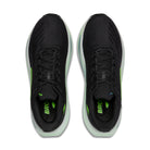 Men's Brooks Glycerin Max 2. Black upper. White midsole. Top view.