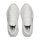 Men's Brooks Glycerin Max 2. White upper. White midsole. Top view.