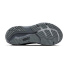Brooks Glycerin GTS 23 men's stability running shoe in Grey/Blackened Pearl/Black, bottom view (image 5).