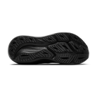 Men's Brooks Adrenaline GTS 26. Black upper. Black midsole. Bottom view.