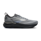 Men's Brooks Adrenaline GTS 26. Grey upper. Black midsole. Lateral view.