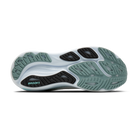 Men's Brooks Adrenaline GTS 26. White upper. White midsole. Bottom view.