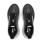 Men's Brooks Adrenaline GTS 26. Black upper. White midsole. Top view.