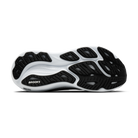 Men's Brooks Adrenaline GTS 26. Black upper. White midsole. Bottom view.