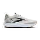 Men's Brooks Adrenaline GTS 26. White upper. White midsole. Lateral view.