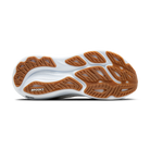 Men's Brooks Adrenaline GTS 26. White upper. White midsole. Bottom view.