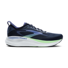 Men's Brooks Adrenaline GTS 26. Navy upper. White midsole. Lateral view.