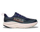 Men's Hoka Skyflow. Midnight Blue/Varsity Navy. Lateral view.