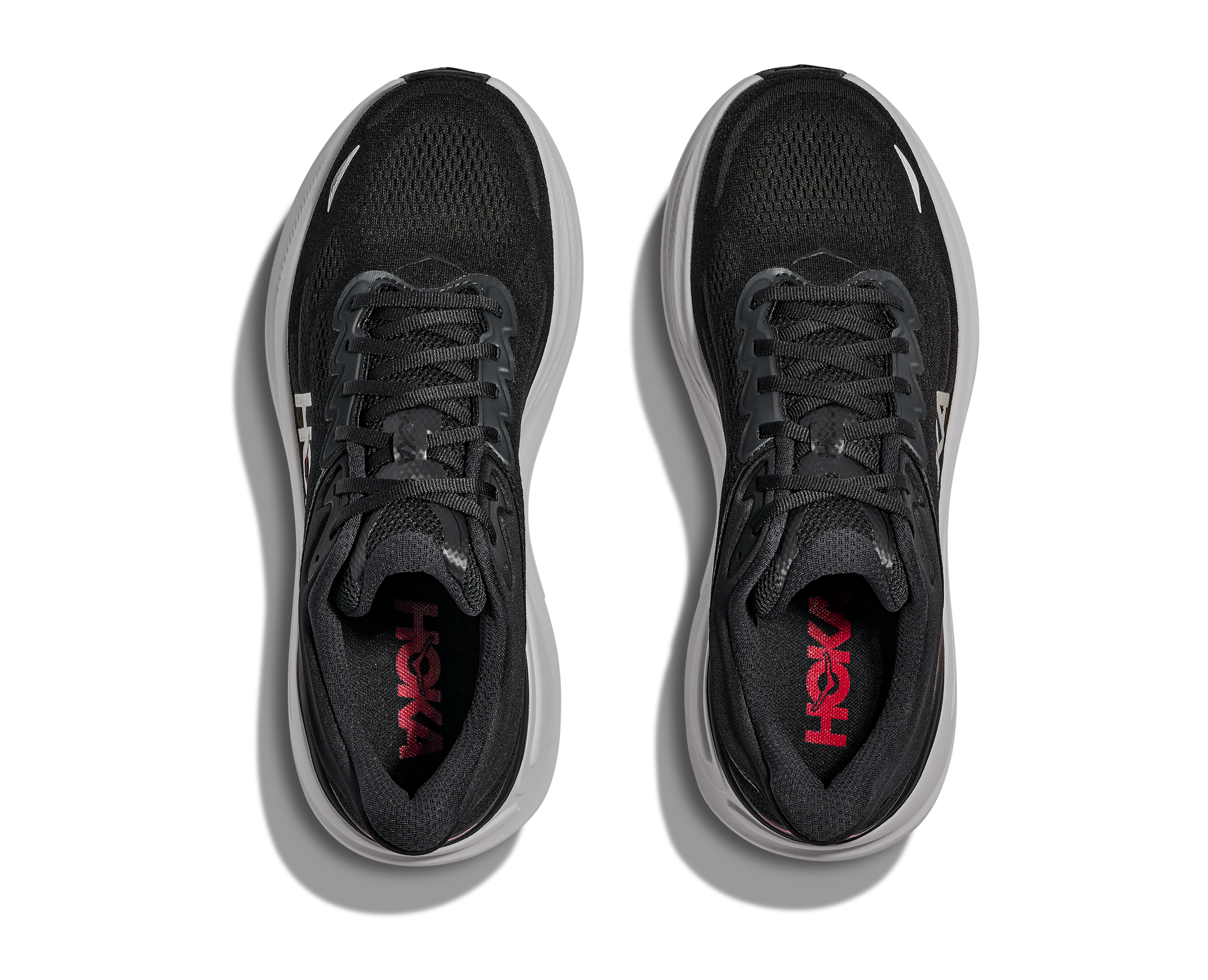 Hoka | Bondi 9 | Men's | Black/Vermillion – Confluence Running Company