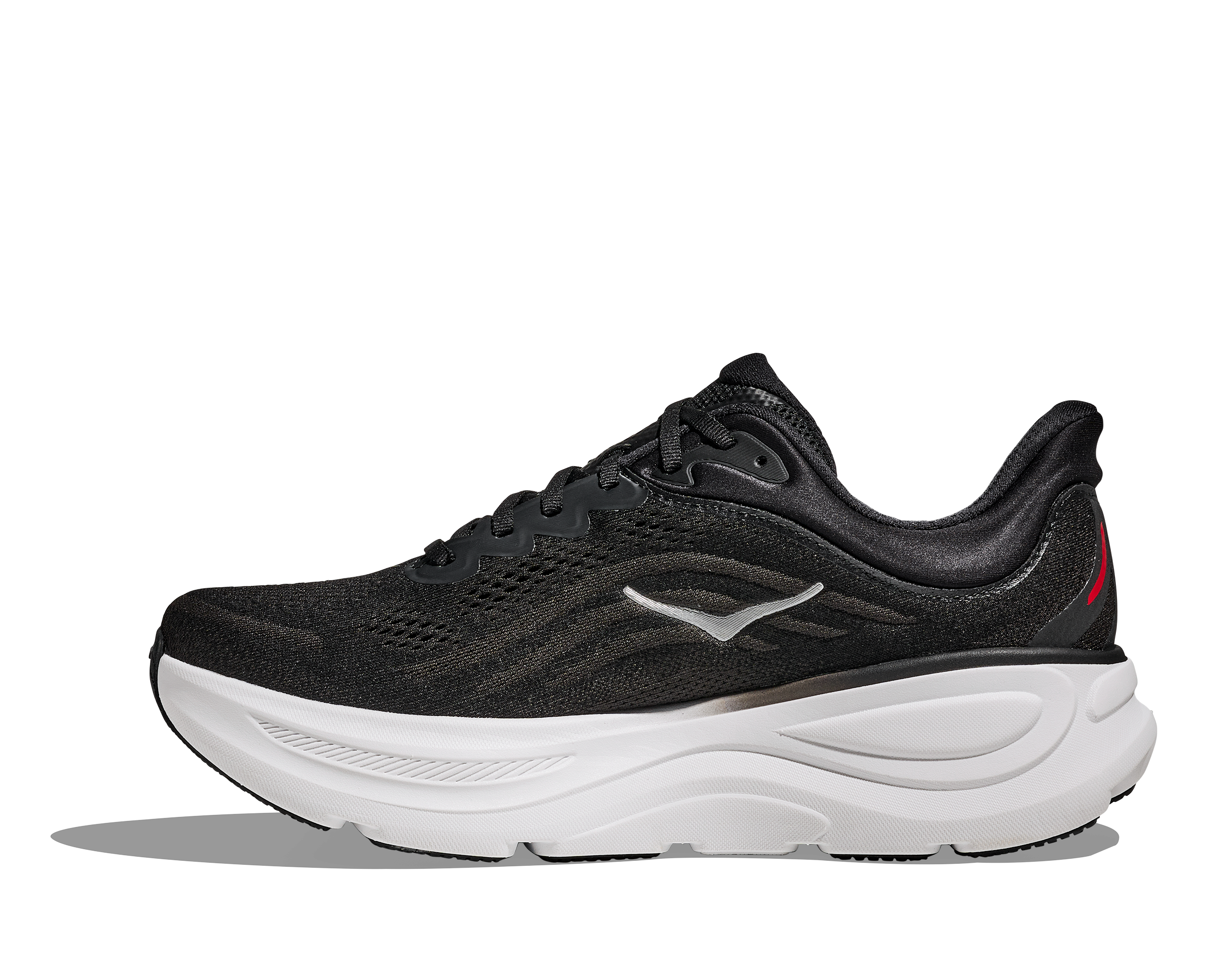 Hoka | Bondi 9 | Men's | Black/Vermillion – Confluence Running Company Hoka | Bondi 9 | Men's | Black/Vermillion – Confluence Running Company