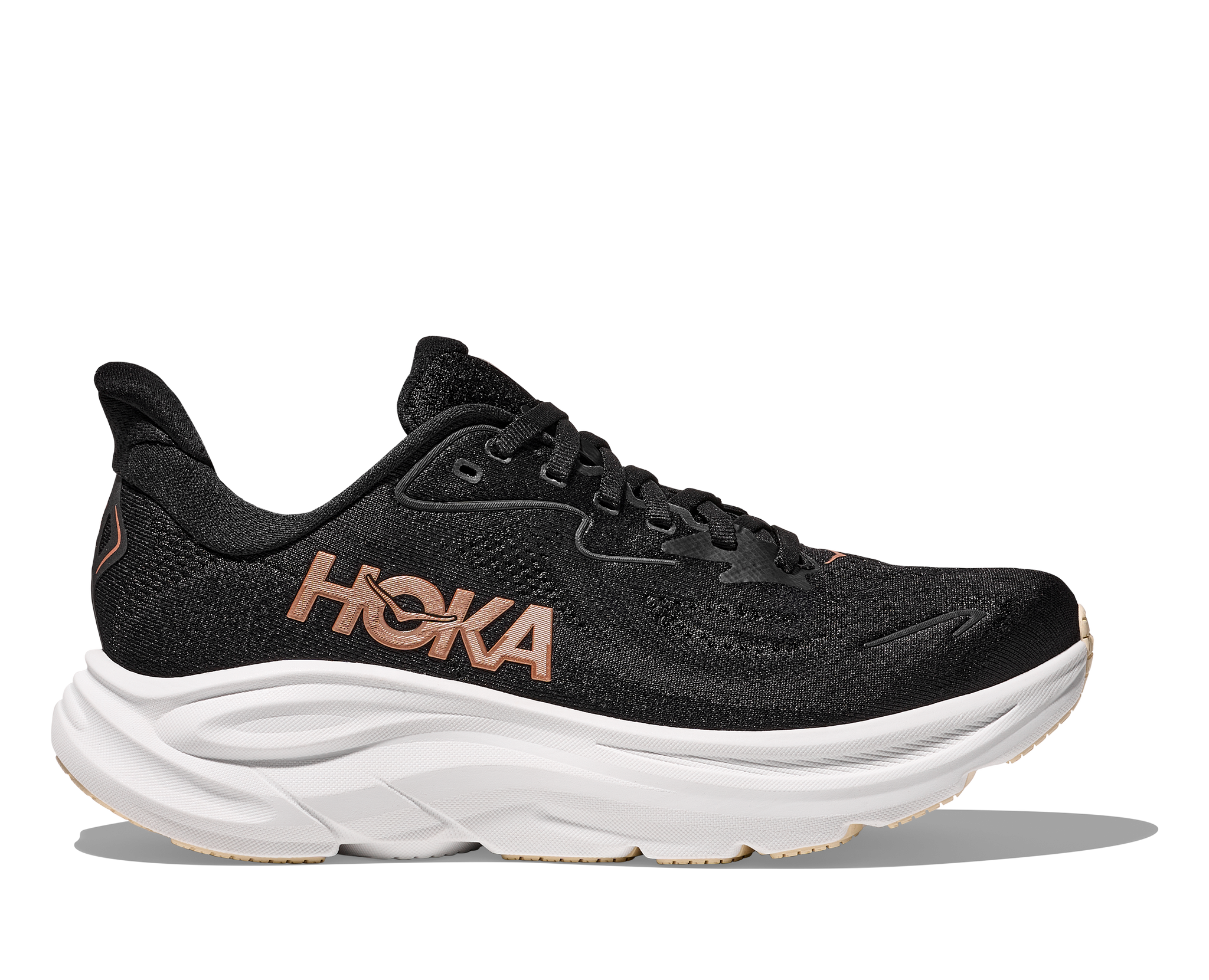 Hoka | Clifton 10 | Women's | Black/Rose Gold – Confluence Running