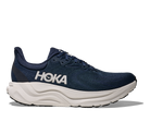 Men's HOKA Arahi 8 in Varsity Navy/White, lateral view.