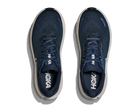 Men's HOKA Arahi 8 in Varsity Navy/White, top view.