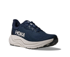 Men's HOKA Arahi 8 in Varsity Navy/White, lateral view.